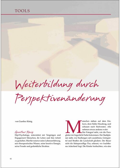 Weiterbildung durch Perspektivenänderung