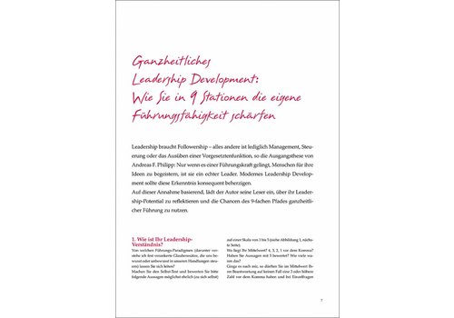 7 Ganzheitliches Leadership Development: Wie Sie in 9 Stationen die eigene Führungsfähigkeit schärfen