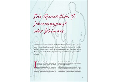 Die Generation Y: Schreckgespenst oder Schimäre