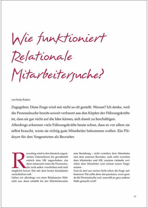 Wie funktioniert Relationale Mitarbeitersuche?