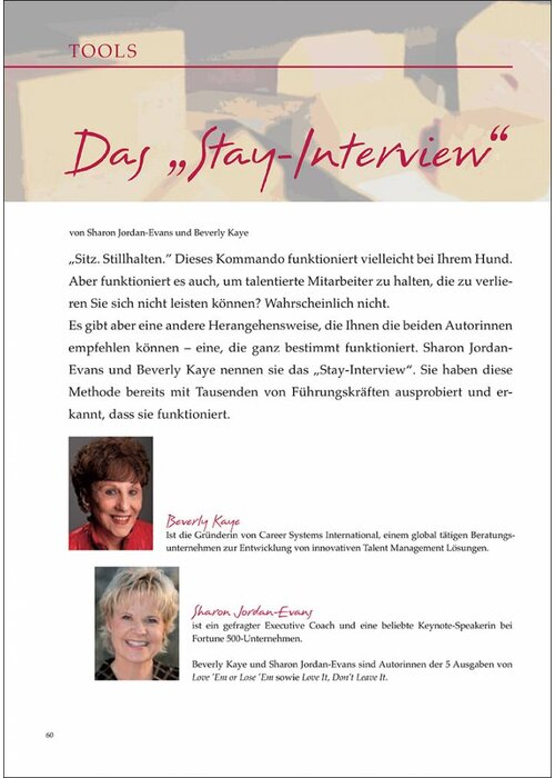 Das „Stay-Interview“