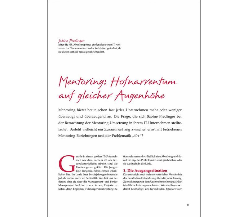 Mentoring: Hofnarrentum auf gleicher Augenhöhe