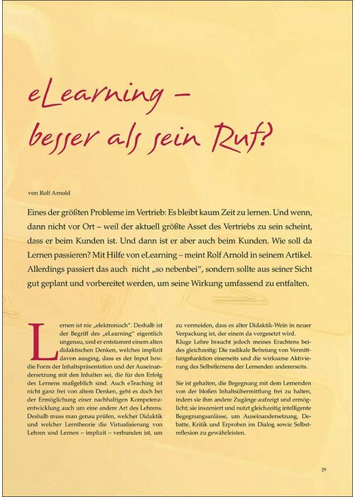 eLearning – besser als sein Ruf?