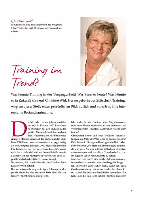 Training im Trend?