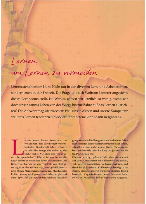 Lernen, um Lernen zu vermeiden