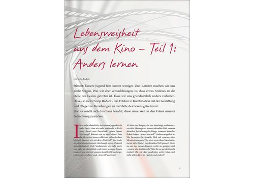 Lebensweisheit aus dem Kino – Teil 1: Anders lernen Lebensweisheit aus dem Kino – Teil 1: Anders lernen
