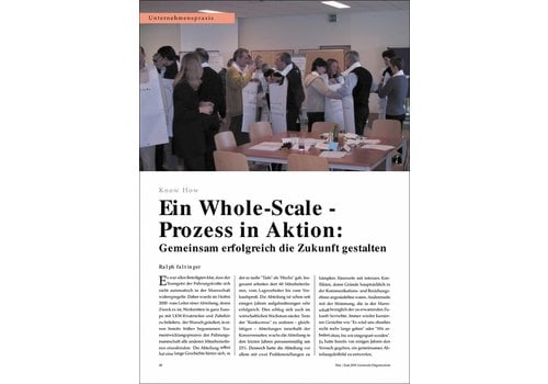 Ein Whole-Scale-Prozess in Aktion