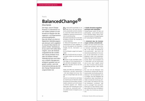 BalancedChange®