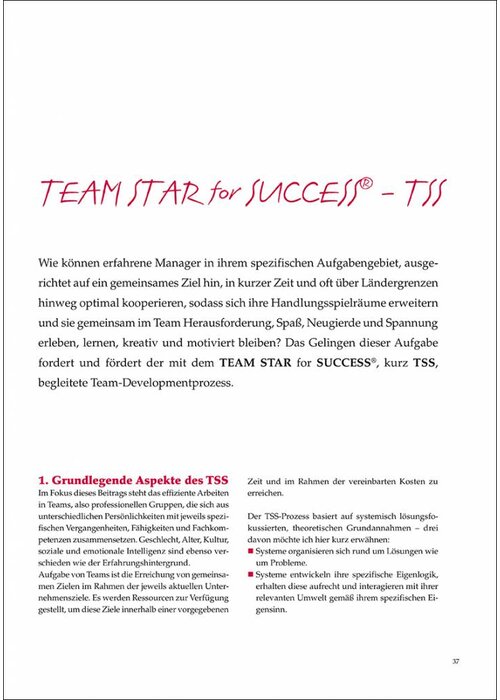 TEAM STAR for SUCCESS® – TSS