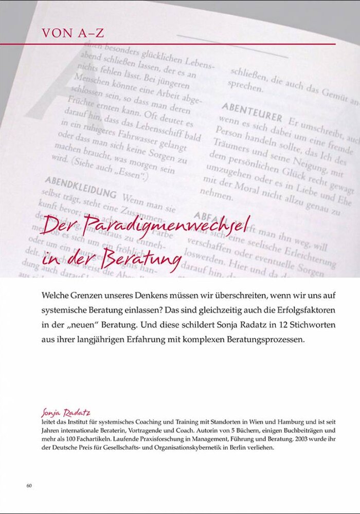 Der Paradigmenwechsel in der Beratung