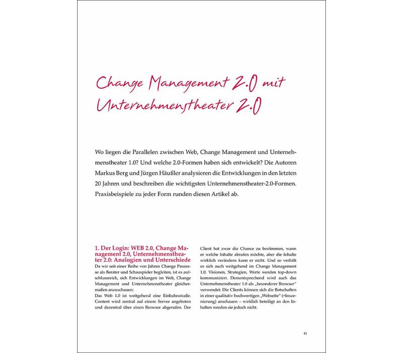 Change Management 2.0 mit Unternehmenstheater 2.0