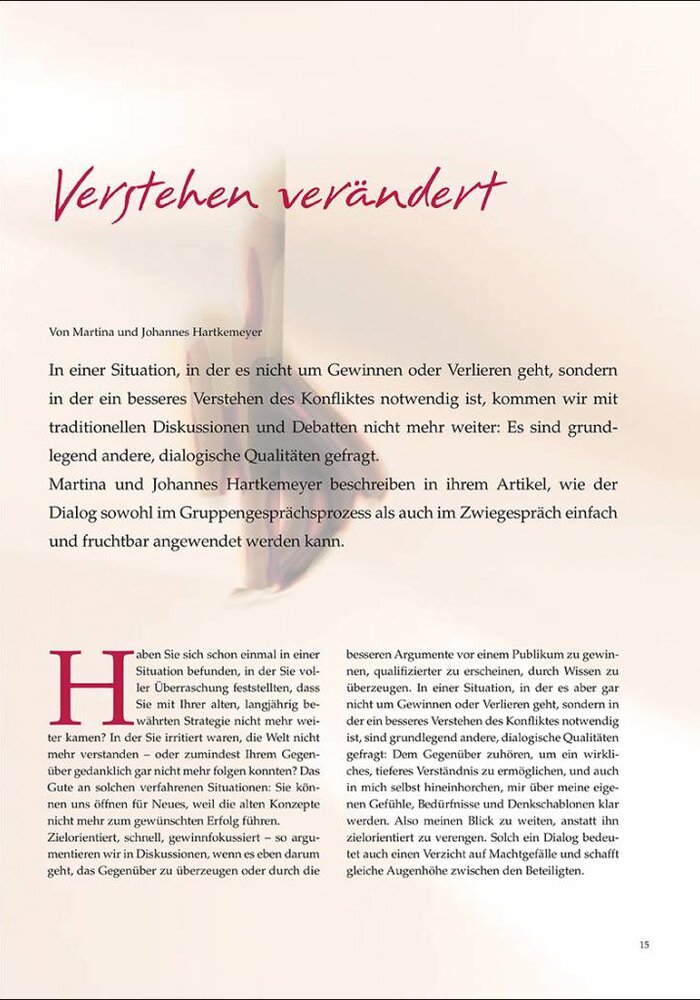 Verstehen verändert