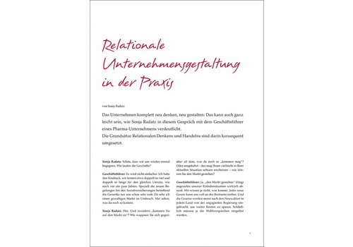 Relationale Unternehmensgestaltung in der Praxis