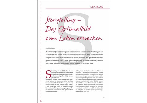 Storytelling – Das Optimalbild zum Leben erwecken