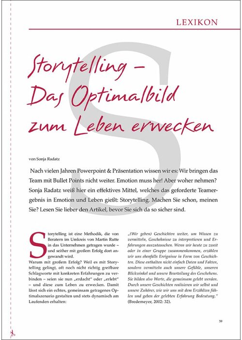 Storytelling – Das Optimalbild zum Leben erwecken