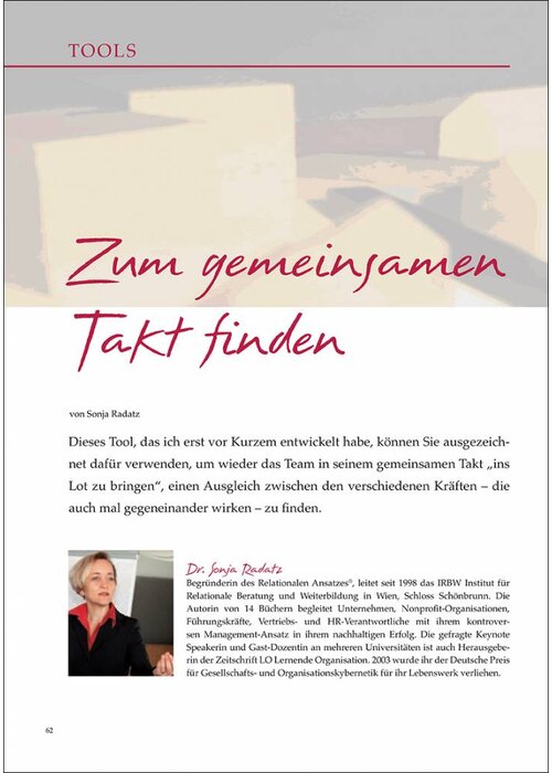 Zum gemeinsamen Takt finden