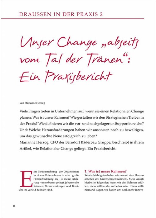 Unser Change „abseits vom Tal der Tränen“: Ein Praxisbericht