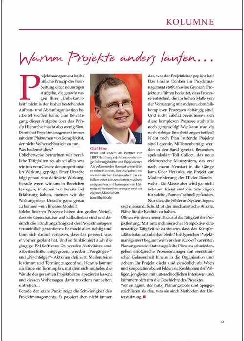 Warum Projekte anders laufen…