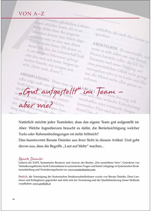 „Gut aufgestellt“ im Team – aber wie?