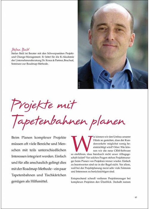 Projekte mit Tapetenbahnen planen