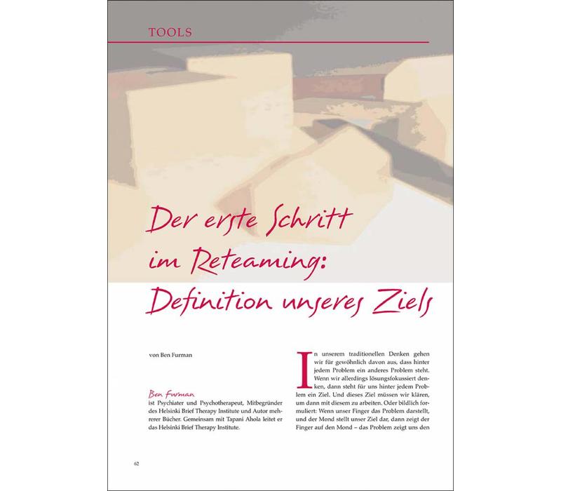 Der erste Schritt im Reteaming: Definition unseres Ziels