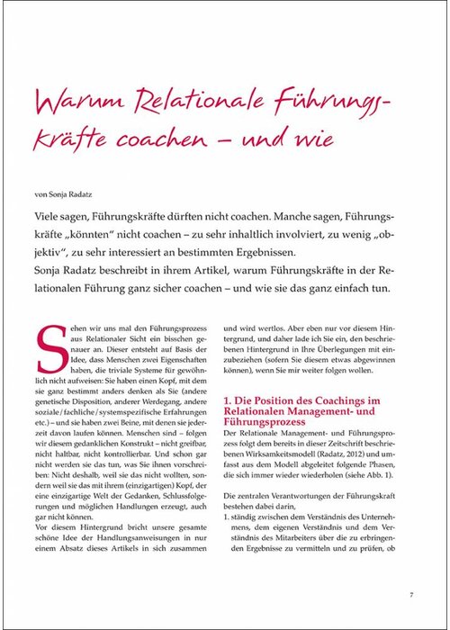 Warum Relationale Führungskräfte coachen – und wie