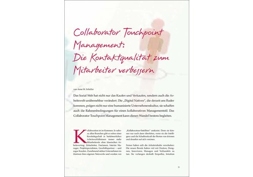 Collaborator Touchpoint Management: Die Kontaktqualität zum Mitarbeiter verbessern