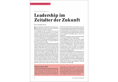 Leadership im Zeitalter der Zukunft