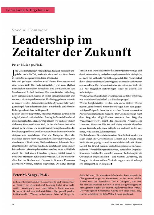 Leadership im Zeitalter der Zukunft