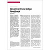 Creative Knowledge Feedback