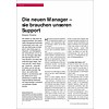 Die neuen Manager – sie brauchen unseren Support