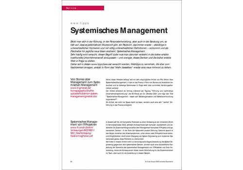 Systemisches Management