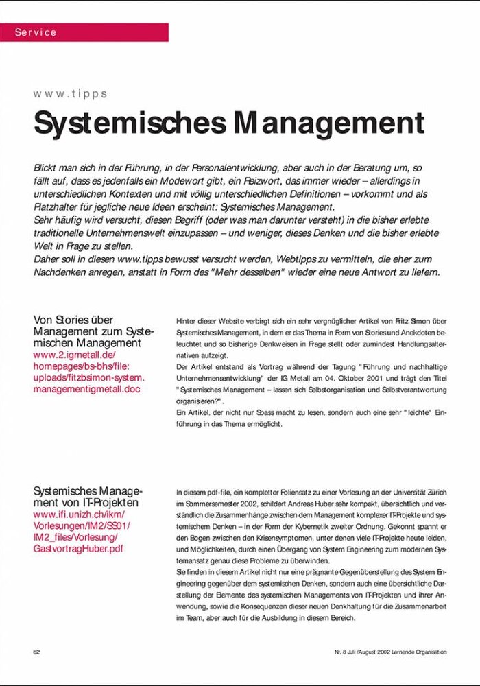 Systemisches Management
