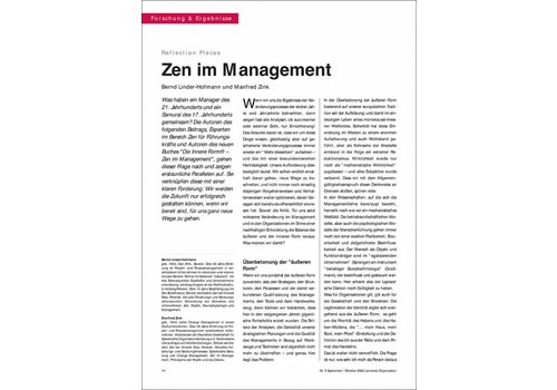 Zen im Management!