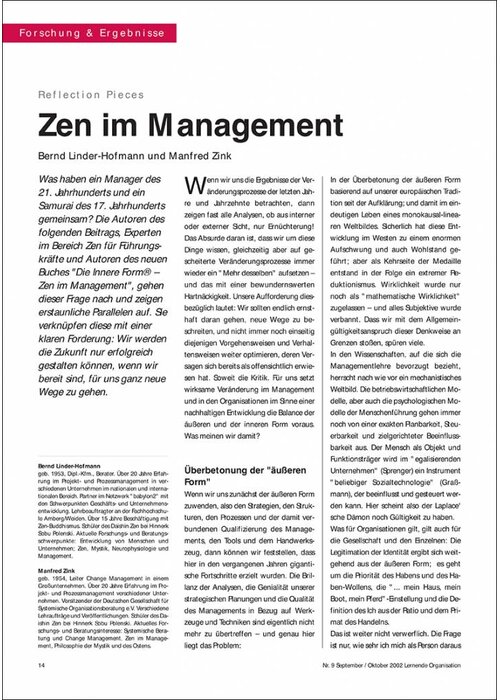 Zen im Management!