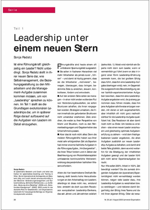 Leadership unter einem neuen Stern