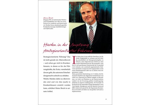 Hürden in der Umsetzung strategieorientierter Führung Hürden in der Umsetzung strategieorientierter Führung