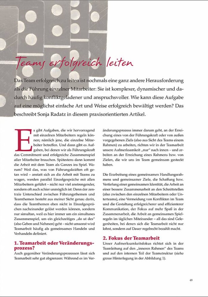 Teams erfolgreich leiten