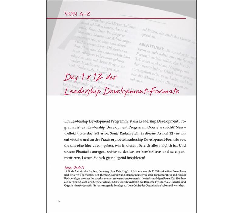 Das 1 x 12 der Leadership Development-Formate