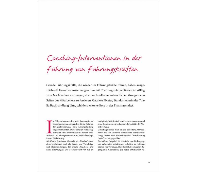 Coaching-Interventionen in der Führung von Führungskräften