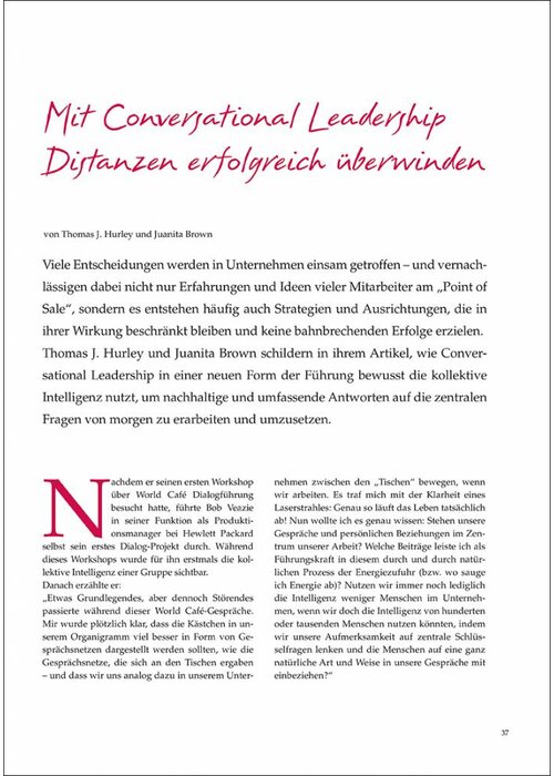 Mit Conversational Leadership Distanzen erfolgreich überwinden