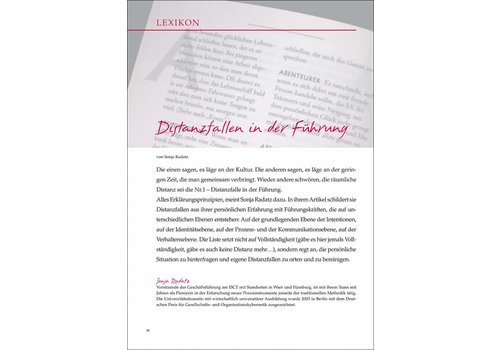 Distanzfallen in der Führung Distanzfallen in der Führung
