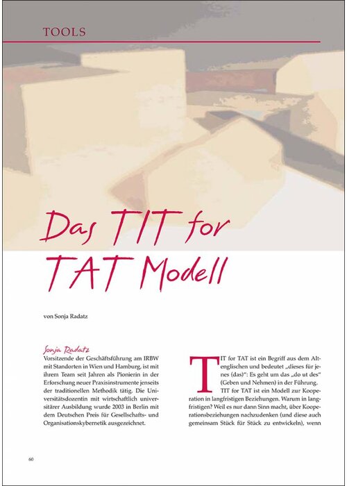 Das TIT for TAT Modell