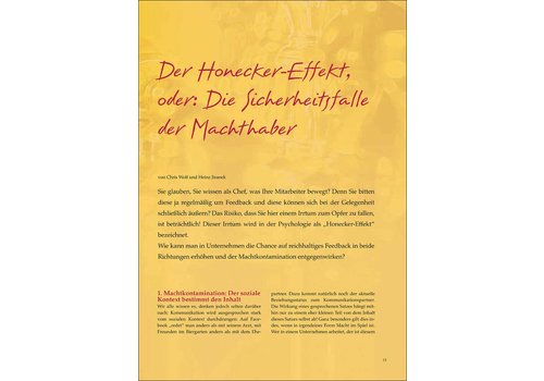 Der Honecker-Effekt, Oder: Die Sicherheitsfalle Der Machthaber