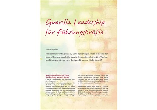 Guerilla Leadership für Führungskräfte