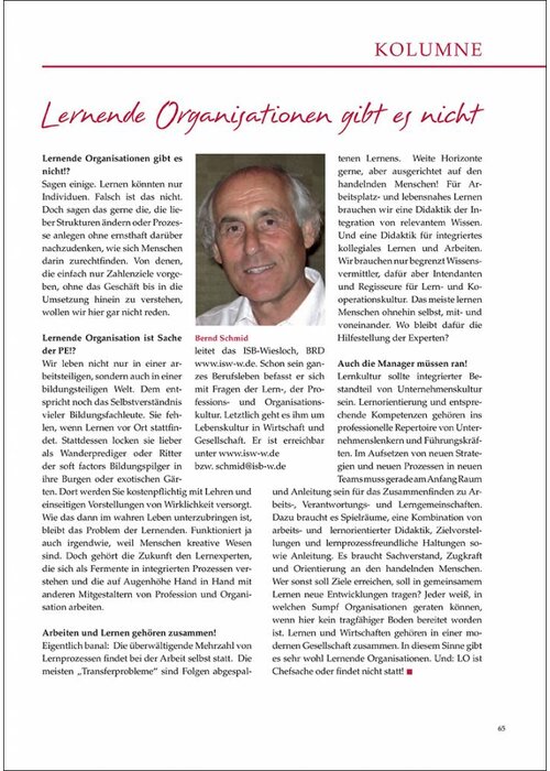 Lernende Organisationen gibt es nicht