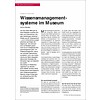 Wissensmanagementsysteme im Museum