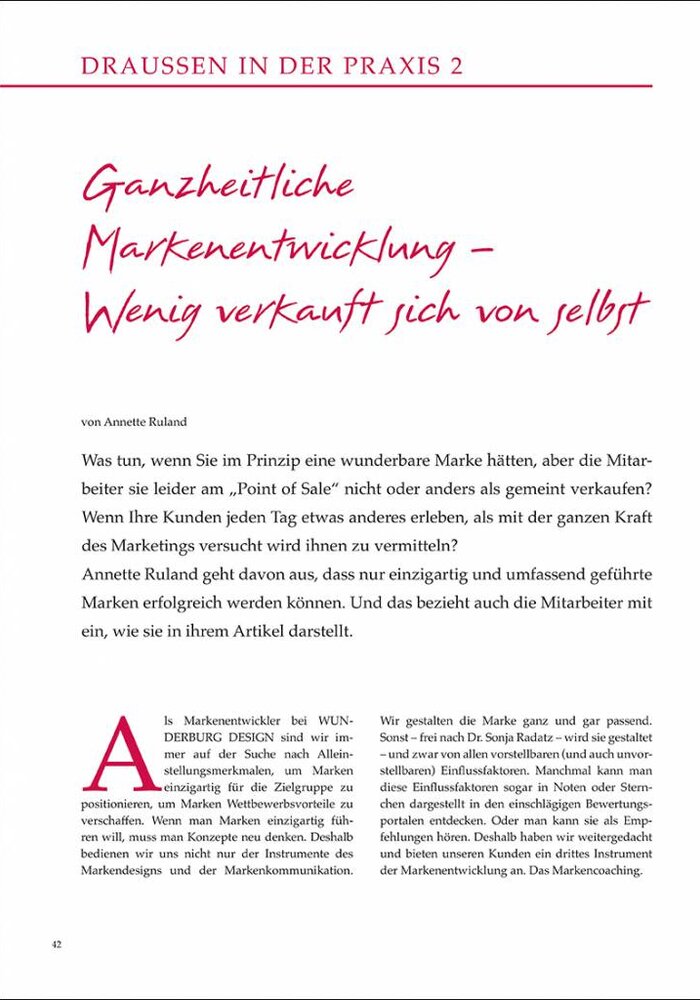Ganzheitliche Markenentwicklung – Wenig verkauft sich von selbst