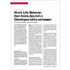Work Life Balance: Den Kreis des (Un-) Gleichgewichts verlassen