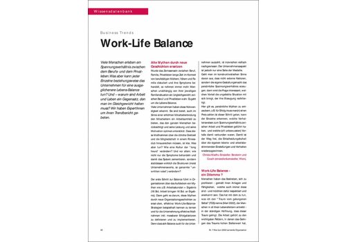 Work-Life Balance